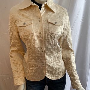 Quilted Satin Jacket